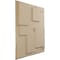 Ekena Millwork 19 5/8in. W x 19 5/8in. H Gomez EnduraWall Decorative 3D Wall Panel Covers 2.67 Sq. Ft. WP20X20GOGBE - alternate 4